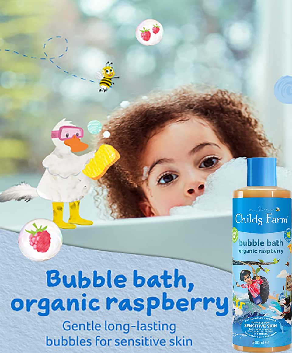 Child farm store bubble bath