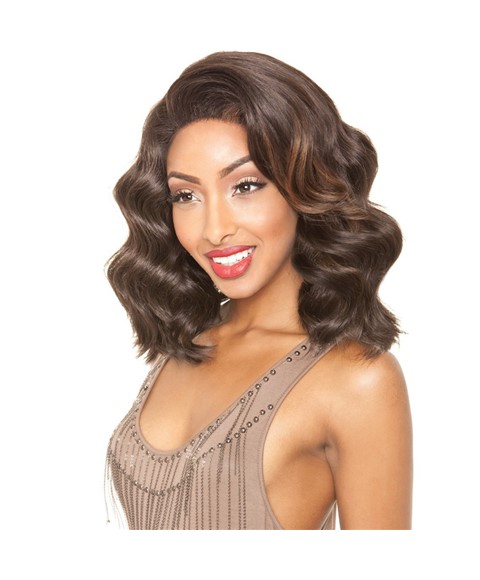 Brown Sugar Silk Lace Front HH Blend BS 607 Wig Brown Su