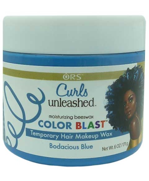Curls Unleashed Bodacious Blue - Color Blast Temporary Hair Makeup Wax