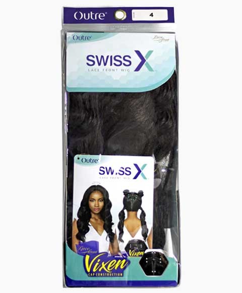 Swiss X Syn Vixen Loose Wave Wig Lace Front wigs in huma