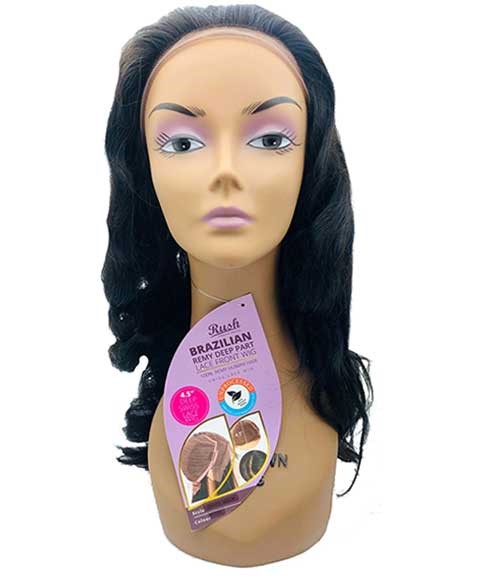 brazilian remy deep part lace front wig