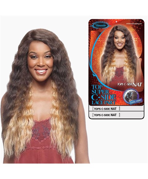 Top Super C Side Nat Synthetic Lace Wig Vanessa Wigs H