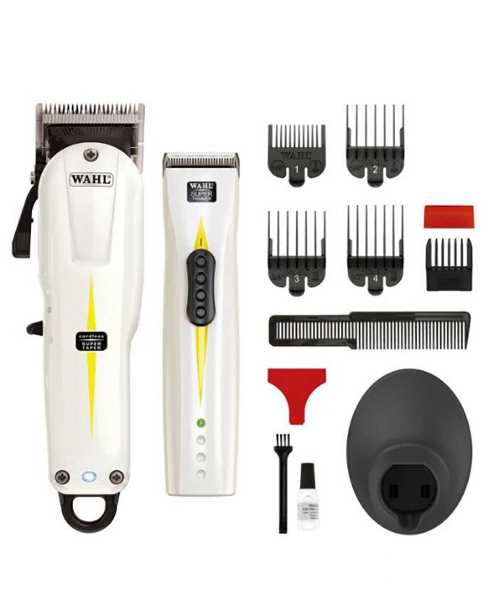 Wahl Super Taper Cordless Clipper and Trimmer Combi Set