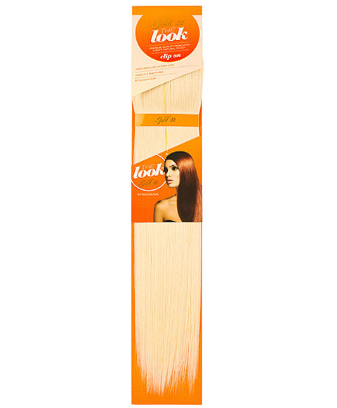 The Look Synthetic 5 Pieces Clip In Hair Extension Lansi