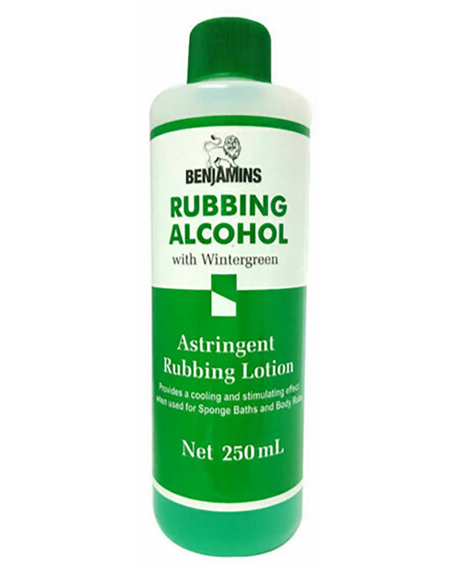 Rubbing Alcohol With Wintergreen P A Benjamins Rubbing Alcohol With Wintergreen Paks