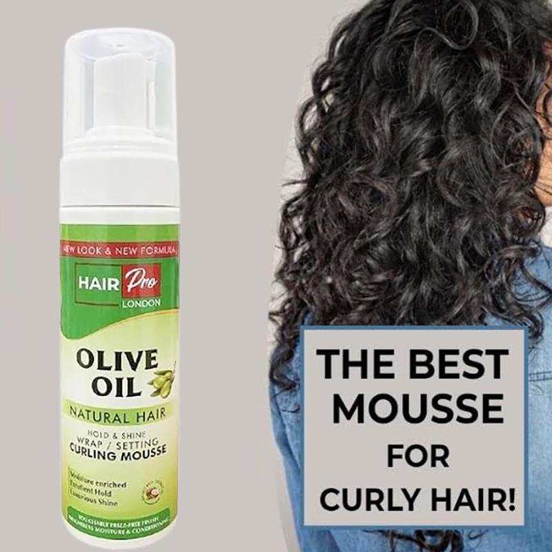 Ican Olive Oil Hold And Shine Curling Mousse