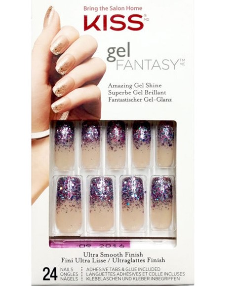 kiss products kiss nail art | Kiss Gel Fantasy Nails 61504 - PakCosmetics