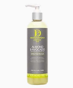 Design Essentials Natural Almond And Avocado Moisturizing And Detangling Sulfate Free Shampoo